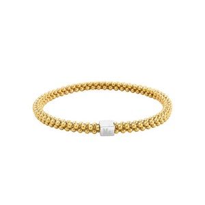 Mignon Faget Gold Plated Halo Bangle